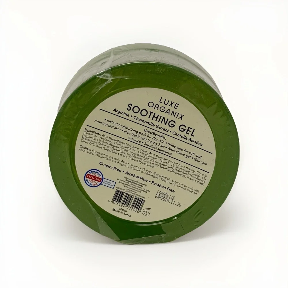 Luxe Organix Aloe Vera Soothing Gel 300ml‎ New Sealed Korea Skincare